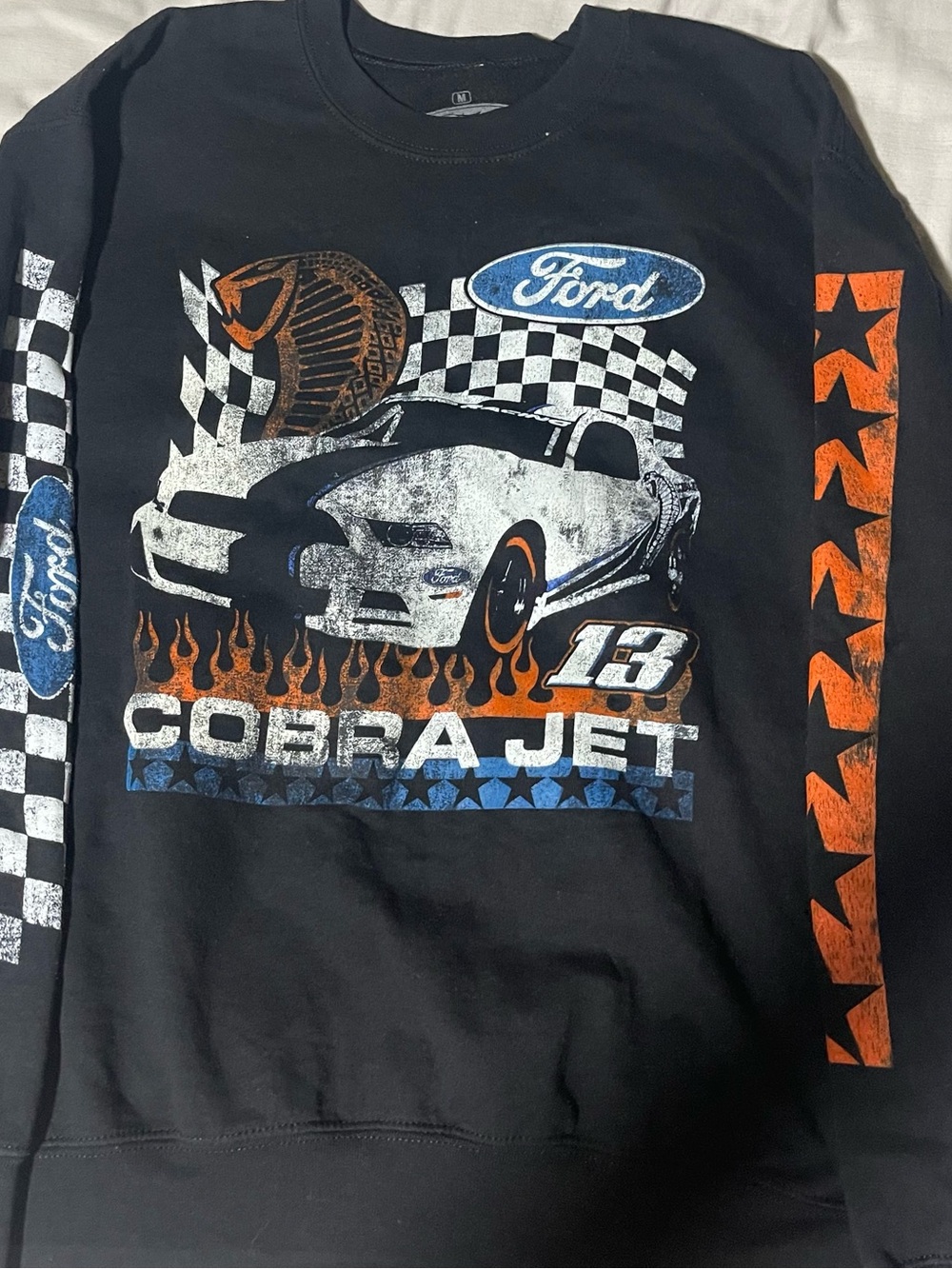 Ford Black Logo Crewneck Tee